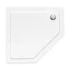 Duschwanne Fünfeckig 90x90x6 Sanitäracryl Duschtasse Glatt Produktbild-Vorschau 2