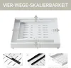 Auszug Küchenschrank 53 cm Tief mit Kleber ohne Bohren Produktbild-Vorschau 3