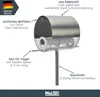MeLiTec Vogelfutterstation mit Ständer, Vogelhaus VH10, Produktbild-Vorschau 3