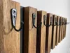 Portachiavi a doghe appendiabiti in legno MDF, gancio Anteprima dell’immagine prodotto 7