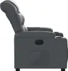 vidaXL Relaxsessel Grau Kunstleder Produktbild-Vorschau 8