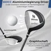 Sada golfových holí COSTWAY, 9dílná sada s golfovým bagem, Náhled obrázku produktu 6