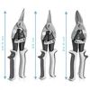STAHLWERK Cisaille à tôle, set de 3 pièces coupe droite, Voir les images du produit 4