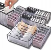 Set di cassettiere 5 pezzi per lavanderia organizer nero Anteprima dell’immagine prodotto 3