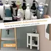 COSTWAY Koupelnová lavice do sprchy, Lavice s policí, Náhled obrázku produktu 7