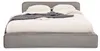 Polsterbett CURSIO mit Lattenrost 140x200, Grau– Bett mit Produktbild-Vorschau 2