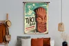 MuchoWow® Wandteppich Wandbehang Maske - Vintage - Tiki Produktbild-Vorschau 4