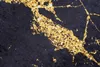 Tapiso Teppich TOSCANA Modern Schwarz Golden Wohnzimmer  Produktbild-Vorschau 3