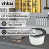 vhbw Faltenfilter kompatibel mit Black & Decker Dustbuster Produktbild-Vorschau 7