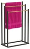 Relaxdays, soporte para toallas, dimensiones: 76 x 45 x Vista previa de la imagen del producto 1