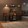 Weinschrank Barschrank mit Glashalter & Flaschenablage  mit Produktbild-Vorschau 2