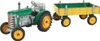 Traktor ZETOR z rolką - zielony - metalowe koła KOVAP Podgląd zdjęcia produktu 6