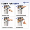ZAMBELLI Laubfangkorb, Rinnensieb verzinkt, Silber, DN Produktbild-Vorschau 4