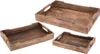 podnos 31x20x4,5cm mangové drevo, lanové držadlo Náhľad obrázku produktu 1