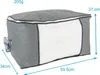 Intirilife 4x sacs de rangement en gris - 90L - Organizer Voir les images du produit 2