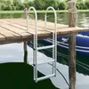 vidaXL scala da banchina a 3 gradini argento 45 x 11,5 x Anteprima dell’immagine prodotto 2