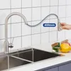 360° Drehbar Spültischarmatur, 2 Strahlarten, Ausziehbar Produktbild-Vorschau 7
