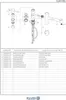 An exploded diagram of a single-lever sink mixer with a parts list. Produktbild-Vorschau