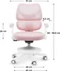 MARK ADLER Junior 5.3 Pink | Verstellbarer Drehstuhl für Produktbild-Vorschau 7