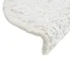 vidaXL Podložky na kroky 15 ks 56x17x3 cm Biele polkruhové Náhľad obrázku produktu 4