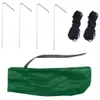Schlichtes Angelschirm Grün 240x210 cm - Sonnenschirme Produktbild-Vorschau 6