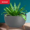 Obal na květináč ROMA plastový antracitový d40x25cm Náhled obrázku produktu 20