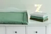 KraftKids Wickelauflage Doppelkrepp Grün Jade 78x78 cm Produktbild-Vorschau 1