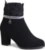 topschuhe24 2645 Damen Stiefeletten Ankle Boots Glitzer Produktbild-Vorschau 2