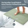 Komfortec Badvorleger Set 2 Teilig, Waschbar Duschmatte & Produktbild-Vorschau 3
