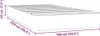 vidaXL Taschenfederkernmatratze Mittel Rosa 100x220x20 cm Produktbild-Vorschau 7