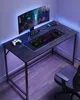 VASAGLE psací stůl počítačový stůl 120x60x75cm úzký Náhled obrázku produktu 2