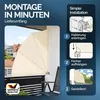 DETEX® 2x Balkonfächer Sichtschutz inkl. Abdeckung Produktbild-Vorschau 4