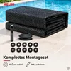 Solarfolie 549x274 cm Schwarz Noppenfolie Poolabdeckung Produktbild-Vorschau 13