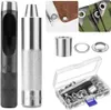 100 Stück Ösen Rundösen 12-20mm Set mit Ösenzange für Produktbild-Vorschau 4