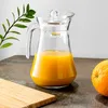 Vilde Glaskaraffe Karaffe Krug aus Glas mit Deckel 1,4 L + Produktbild-Vorschau 6