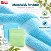 Betz 10 sztuk rękawiczek do mycia 16x21 cm PALERMO 100% Podgląd zdjęcia produktu 6