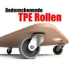 BigDean Materialtransporter 250kg Schwerlast Möbelroller Produktbild-Vorschau 2