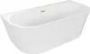 Mexen Oval+ freistehende wandnahe Badewanne 170 x 80 cm, Produktbild-Vorschau 1