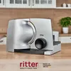Ritter Allesschneider Compact 1, Elektro, 2 cm, Silber, Produktbild-Vorschau 4