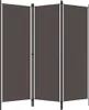 A three-panel room divider is shown against a white background. Náhled obrázku produktu