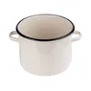Emaille Topf 5L beige creme Kochtopf Universaltopf Produktbild-Vorschau 6