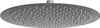Mexen Slim Kopfbrause 30 cm, Graphit - 79230-66 Produktbild-Vorschau 1