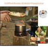 1L Outdoor Edelstahl Campingkochtopf mit Klappgriff & Produktbild-Vorschau 3