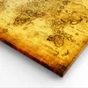 Bild auf Leinwand - Leinwandbild - Karte Welt Kontinente - Produktbild-Vorschau 5