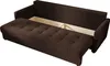 BEDANTE SOFA MOS mit Schlaffunktion COSMIC 800 Dunkelbraun Produktbild-Vorschau 6