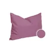 Kissenbezug 30x50 cm lila hell Struktur Leinenoptik Produktbild-Vorschau 2