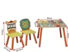 WOLTU Kindertisch mit 2 Stühle, Massivholz Beinen, für Produktbild-Vorschau 3