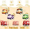 Miniatuur speelauto's – babyspeelgoed – set van 6 Productafbeelding-voorbeeld 2