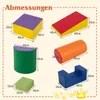 COSTWAY, 6 stuks schuimblokken, grote bouwstenen, zachte Productafbeelding-voorbeeld 3