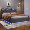 MODFU Boxspringbett 160x200 mit Matratze und Produktbild-Vorschau 2